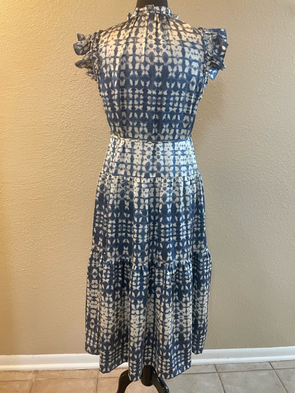 PINCH TAYTUM PRINTED TIERED WOMENS
MIDI DRESS SIZE S - Picture 8 of 16